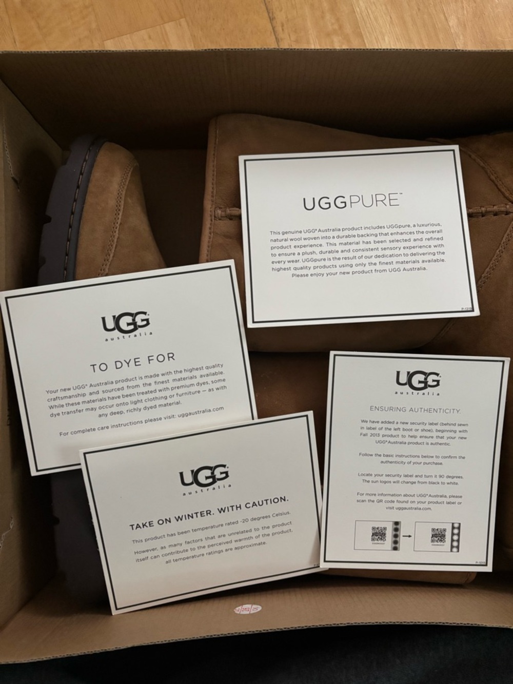 RARE Ugg W Michaela Chestnut Tan Suede Mid-Calf Boots - Picture 4 of 7